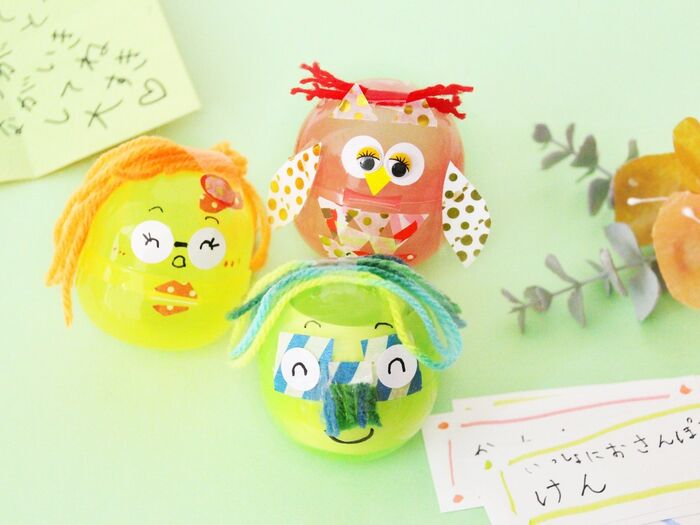 子どもと作る💕 超簡単！100均材料で素敵💖なプレゼント 敬老の日やじいじやばあばのお誕生日にいかが🥰 プレゼント手作り100均簡単