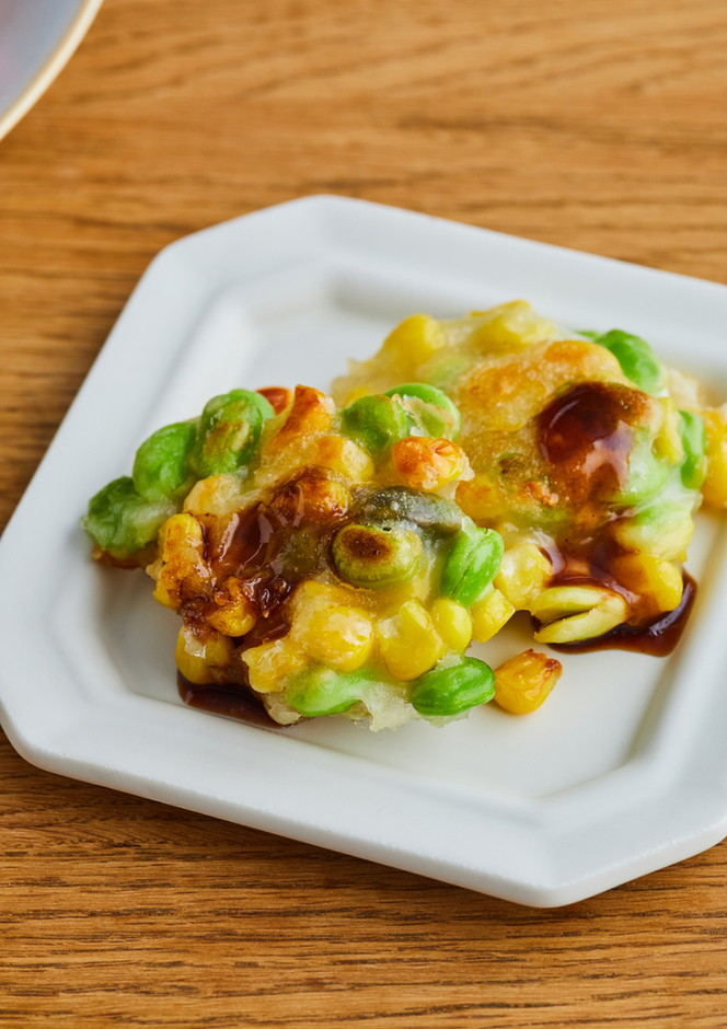 コーンチキンボール