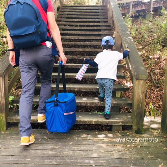 3歳年少⌇幼稚園の親子遠足で悩んだママコーデ、UNIQLOに救われた ！！30代ワーママRina⌇超カジュアル派のプチプラ楽ちんコーデ