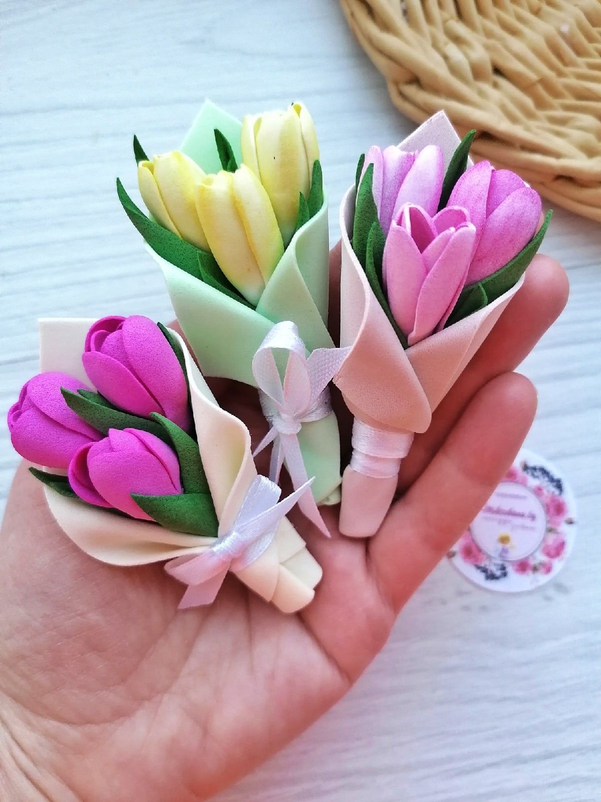 小学生でもＯＫ！手作りコサージュキットのご紹介卒業式・入学式・式典の生徒用の胸花は コサージュコンシェル