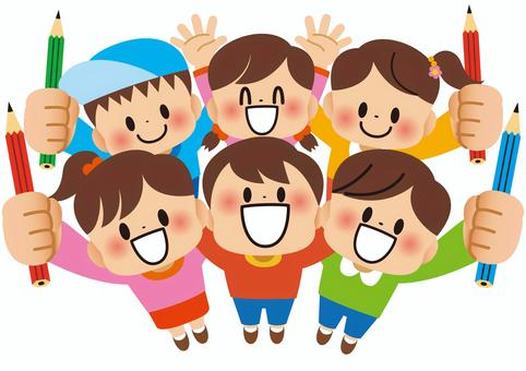 笑顔の子供の無料イラストフリーイラスト素材集 ジャパクリップ