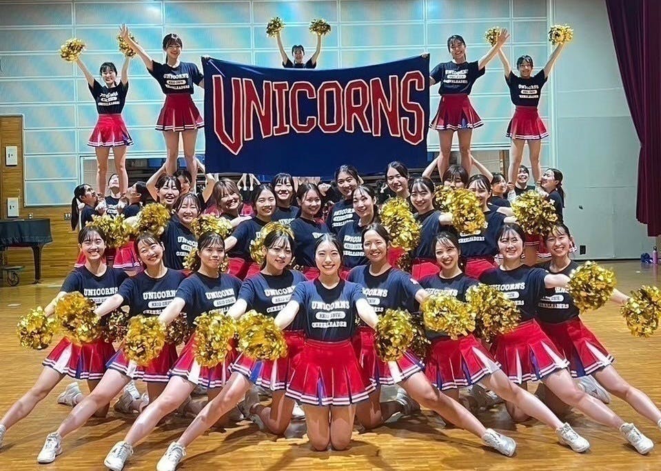 チアダンス 慶應義塾大学 UNICORNS Songleaders 第65回三田祭 開幕祭