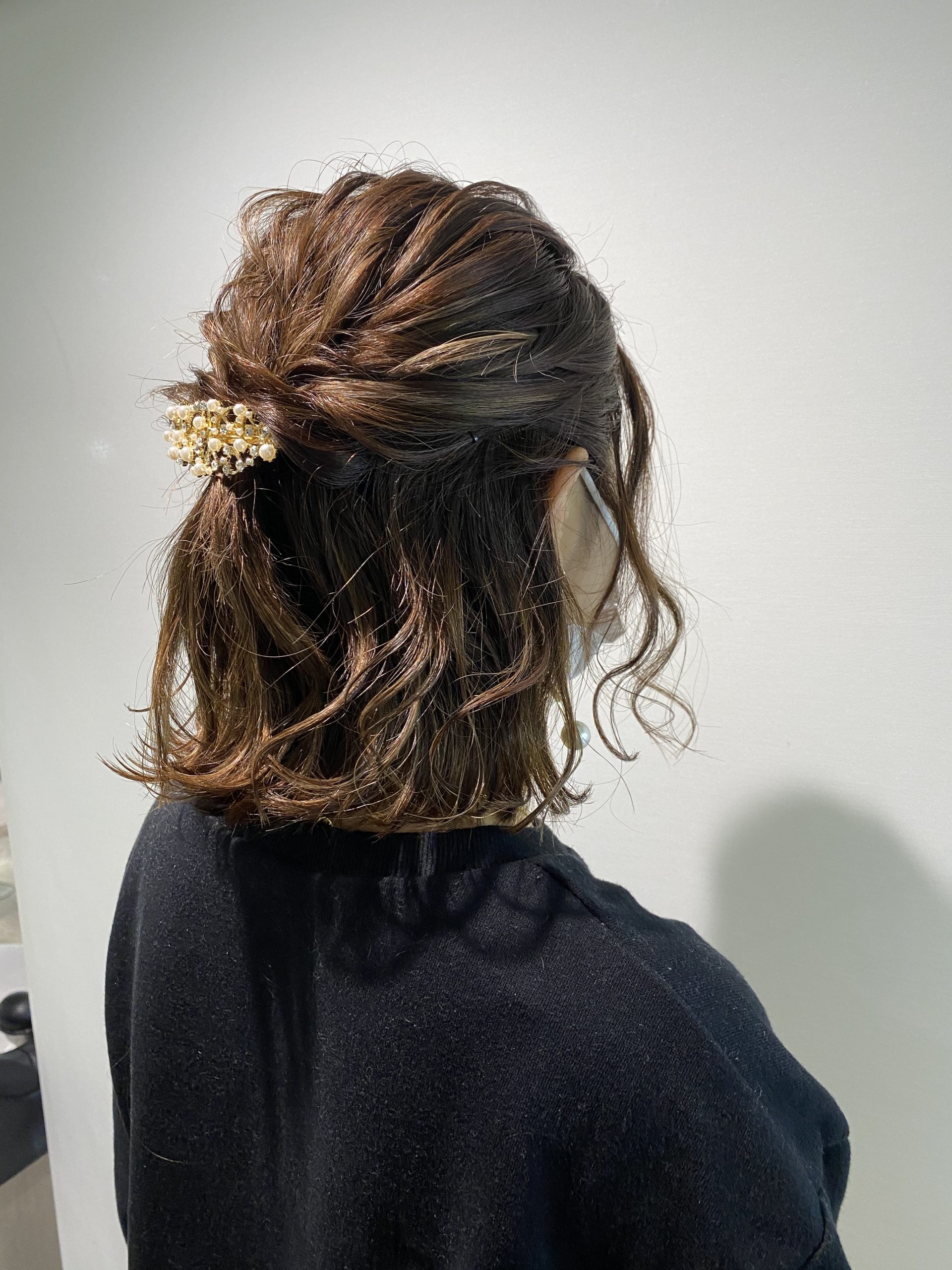 卒業式に！ 自分で簡単！ハーフアップ