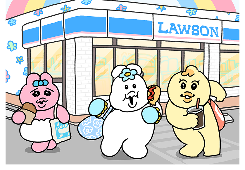 新製品 人気クリエイター「可哀想に！」のキャラクター「おぱんちゅうさぎ」「んぽちゃむ」の文具・雑貨シリーズ