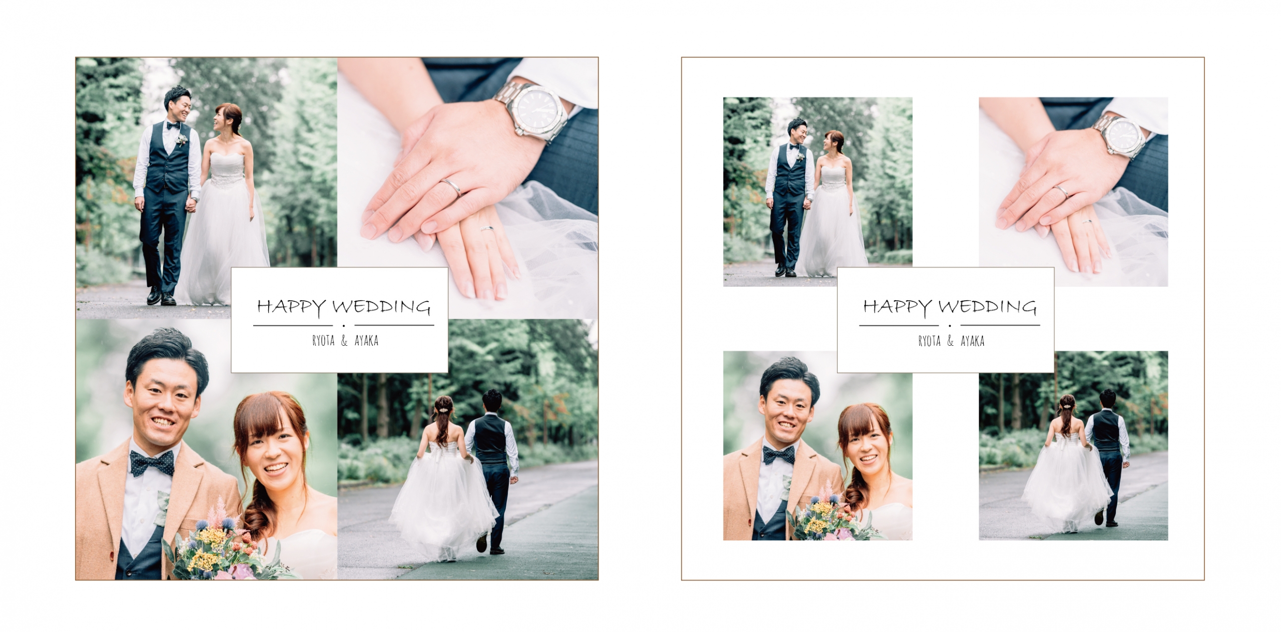 結婚式の記念にフォトブック・フォトアルバム