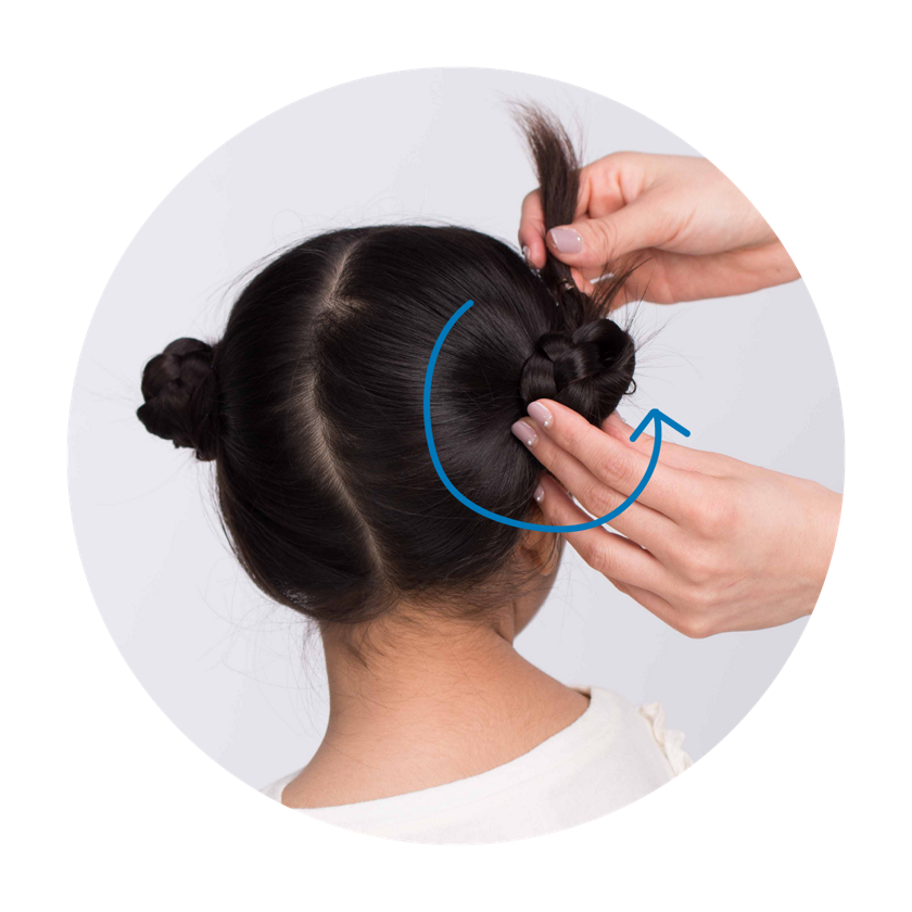 簡単ツインお団子アレンジ♡』