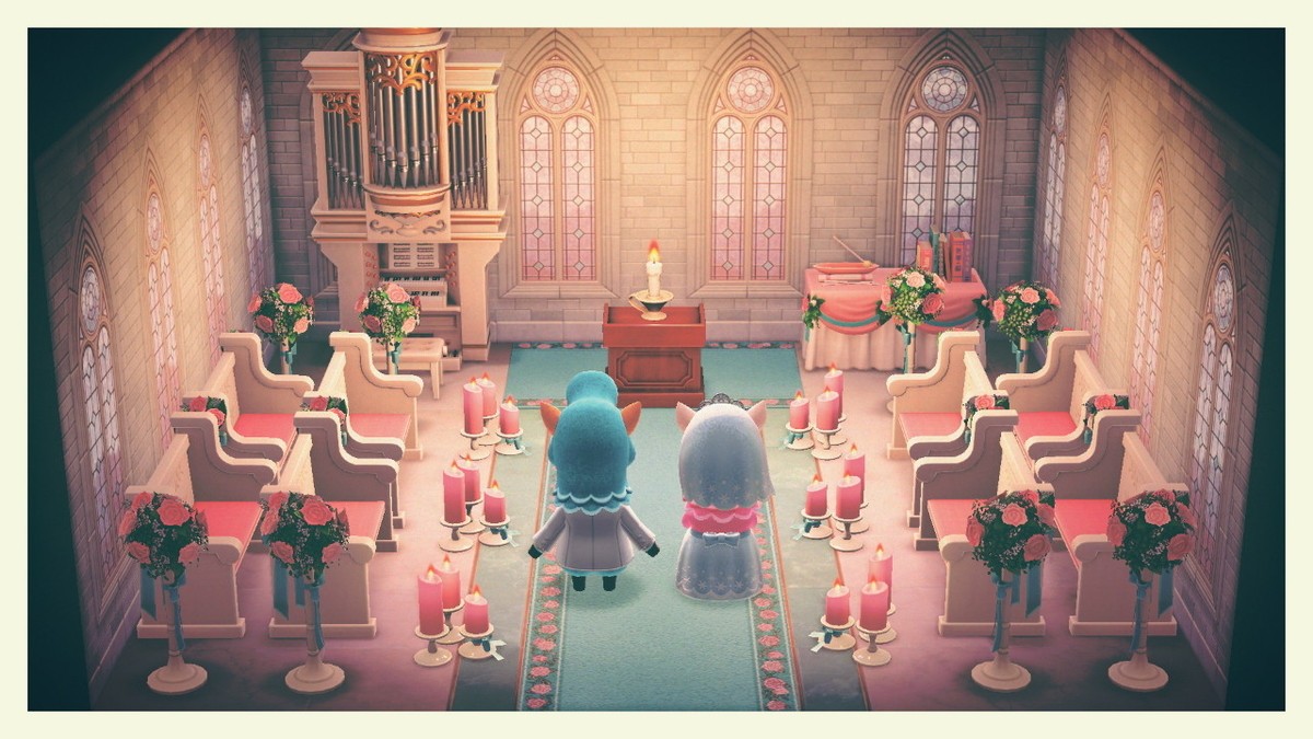 あつ森：42 ジューンブライドイベント！やっぱり2回目の披露宴！編。 - 主人公カメラ