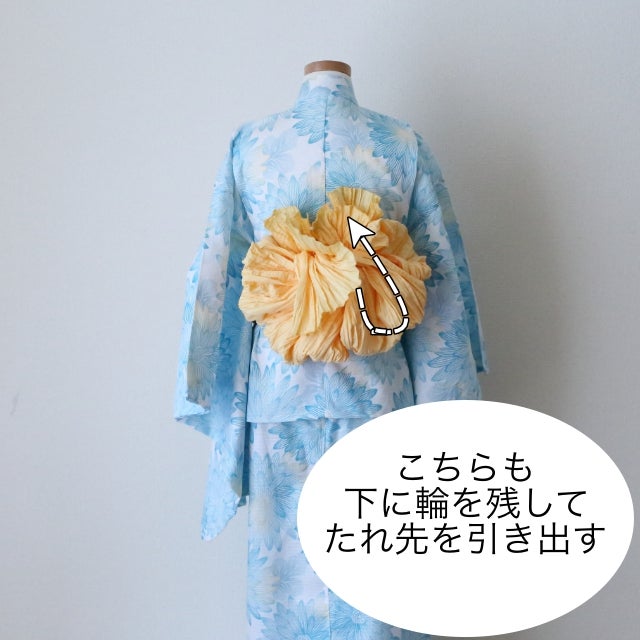 女の子編 子どもの浴衣帯の結び方& 兵児帯の簡単アレンジ着物でもっとキレイになれる！着物サロン四季