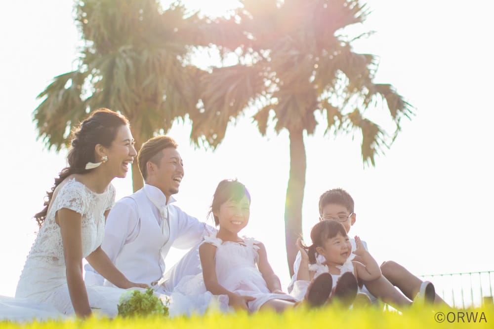 家族みんなで沖縄フォトウェディングを満喫しよう！沖縄ウェディングオンライン