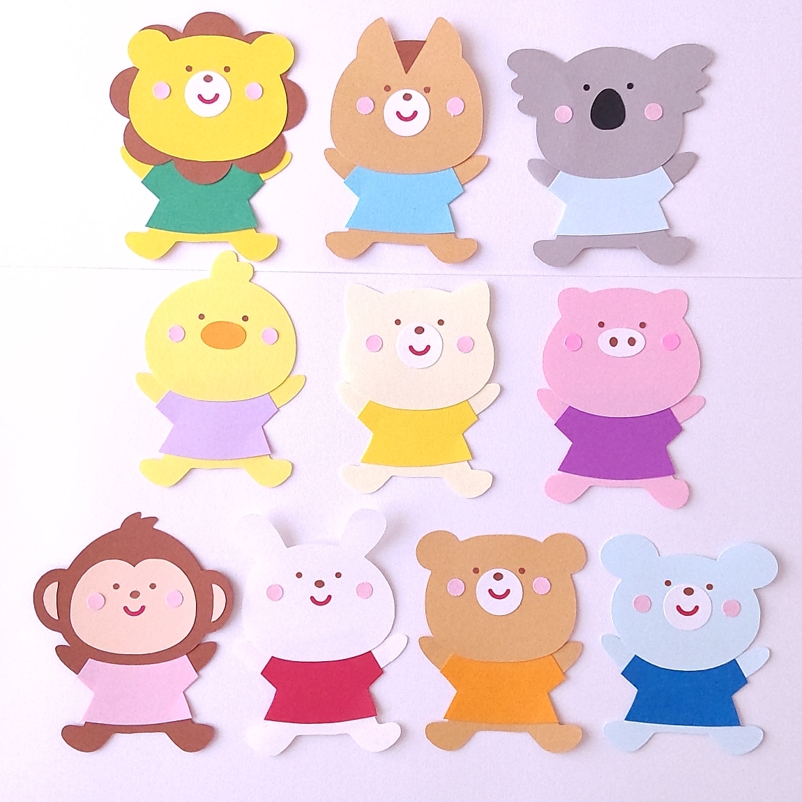 みんなで応援！運動会 秋の壁面飾りゆめかけの可愛い保育書・イラスト・壁面・似顔絵