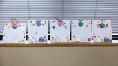 デイサービスの今月の貼り絵は敬老の日がテーマ横浜大陽会 白朋苑のスタッフブログ